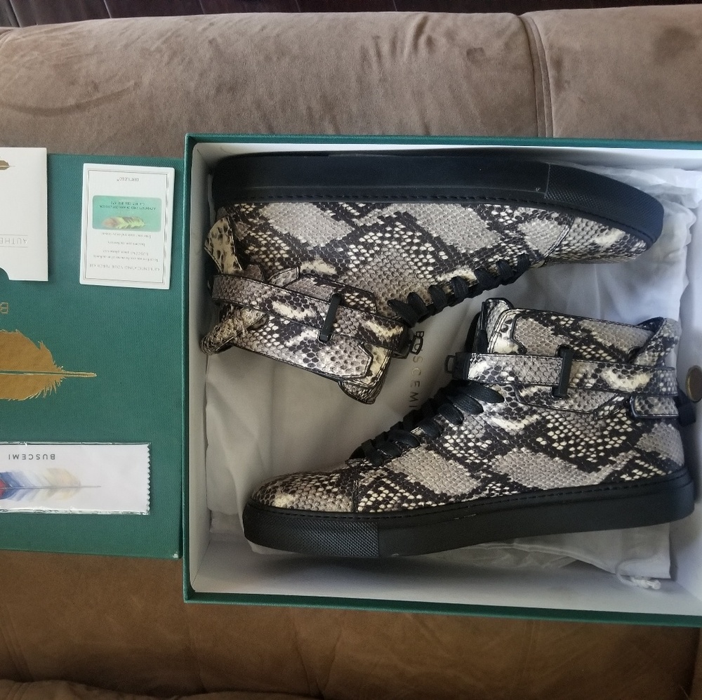 Buscemi Python Shoes - Picture 3 of 3